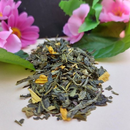 Peach Power, tè verde e bianco alla Pesca Conf. 75/150/250 g