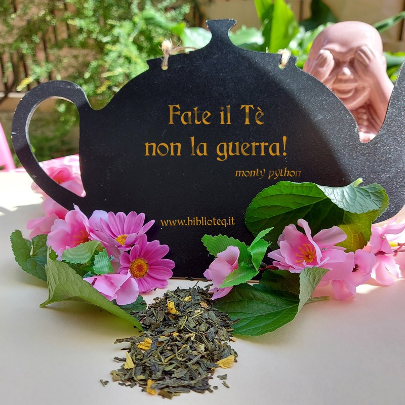 Peach Power, tè verde e bianco alla Pesca Conf. 75/150/250 g