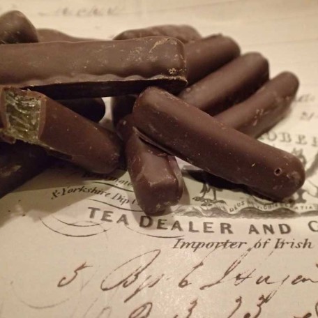 Zenzero candito ricoperto con cioccolato fondente 100g