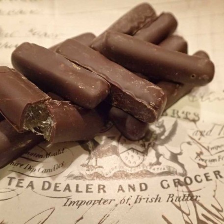 Zenzero candito ricoperto con cioccolato fondente 100g