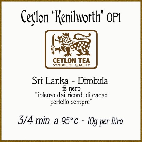 Ceylon Kenilworth OP1 Conf. 75/150/250 g