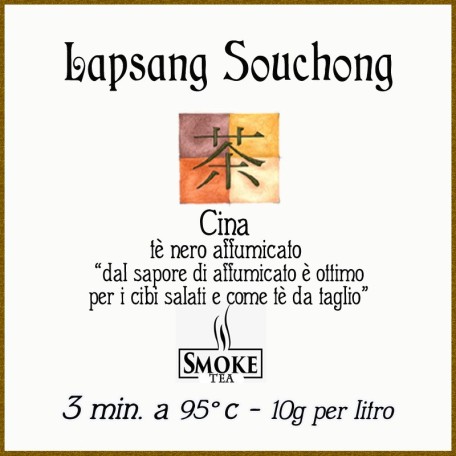 Lapsang Souchong Tè affumicato Conf. 75/150/250 g