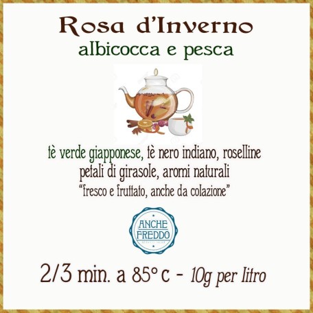 Rosa d'Inverno - albicocca, pesca e rosa Conf. 75/150/250 g