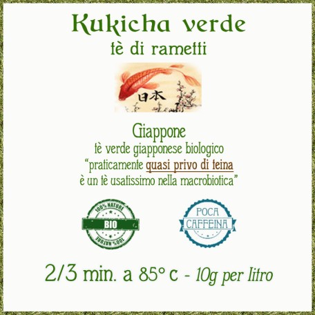 Kukicha verde Conf. 75/150/250 g