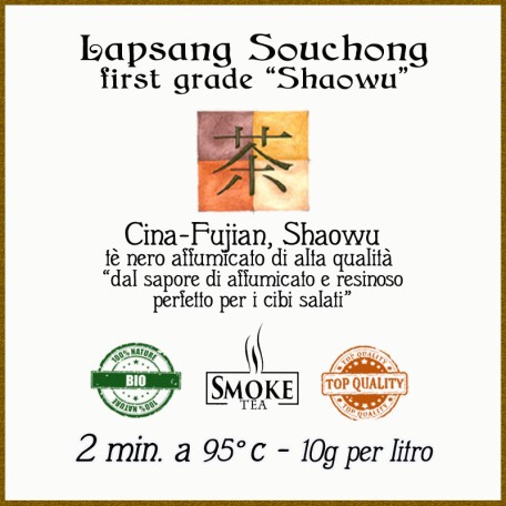 Lapsang Souchong Shaowu high grade BIO 75g