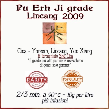 Lincang Pu Erh Ji Grade 2010 Conf. 30/100 g