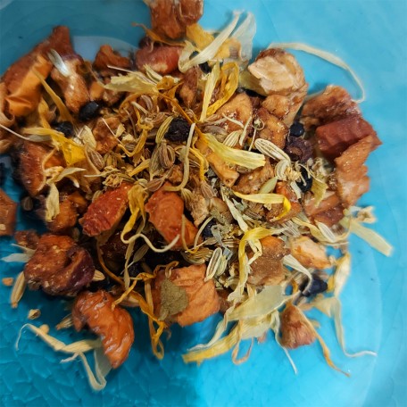 Tisana del Brutto Tempo con sambuco, miele, finocchio Conf. 75/150/250 g