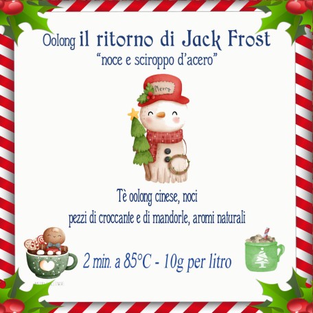 Il ritorno di Jack Frost - noce e sciroppo d'acero Conf. 75/150/250 g