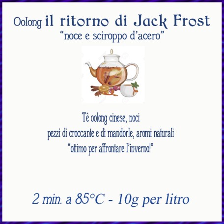 Il ritorno di Jack Frost - noce e sciroppo d'acero Conf. 75/150/250 g