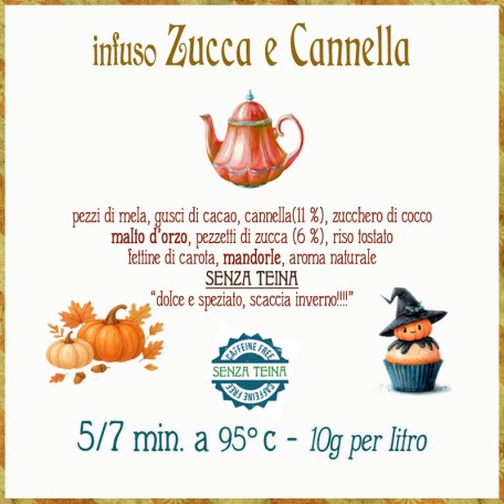Zucca d'Oriente - zucca e mandorla, con una punta di cannella... Conf. 75/150/250 g