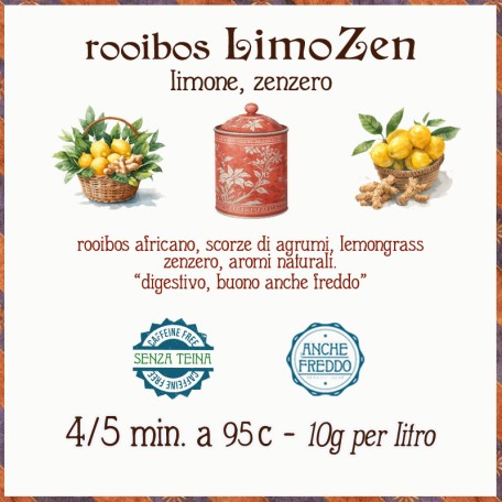 Limo-Zen - limone e zenzero Conf. 75/150/250 g