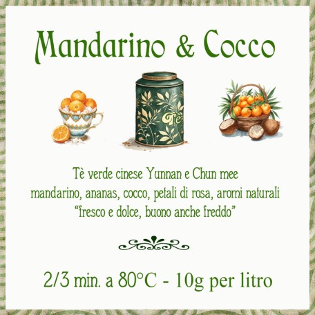 Mandarino e Cocco Conf. 75/150/250 g