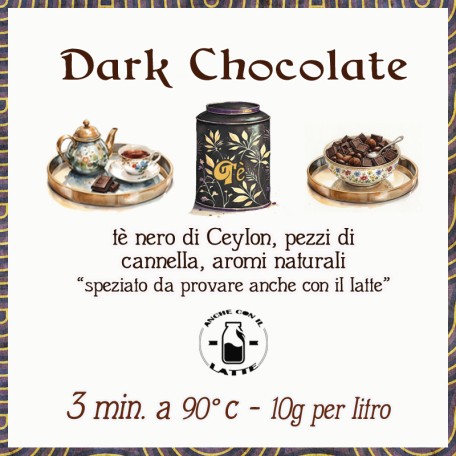 Dark Chocolate - cioccolato fondente Conf. 75/150/250 g