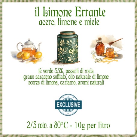Il Limone Errante - acero, limone e miele conf. 75/150/250 g