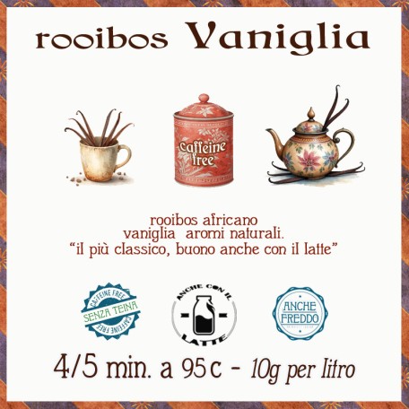 Vaniglia rooibos Conf. 75/150/250 g