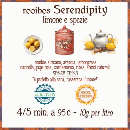 Serendipity - limone e spezie Conf. 75/150/250 g