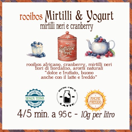 Mirtilli e Yogurt Conf. 75/150/250 g