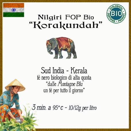 Nilgiri Korakundah FOP Biologico Conf. 75/150/250 g